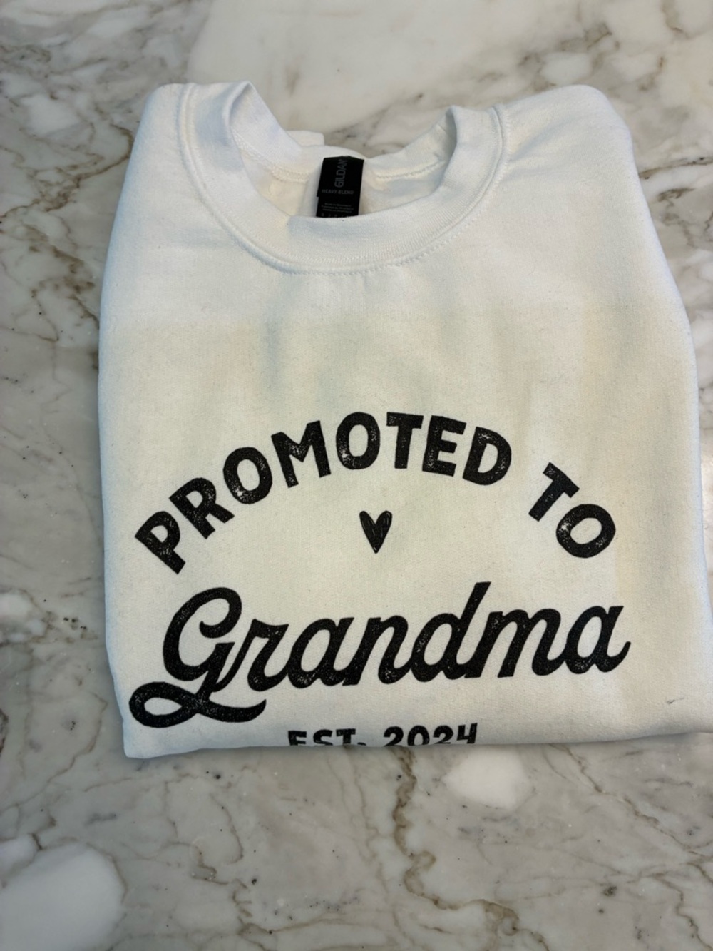 Gildan White Heavy Blend Crewneck Shirt